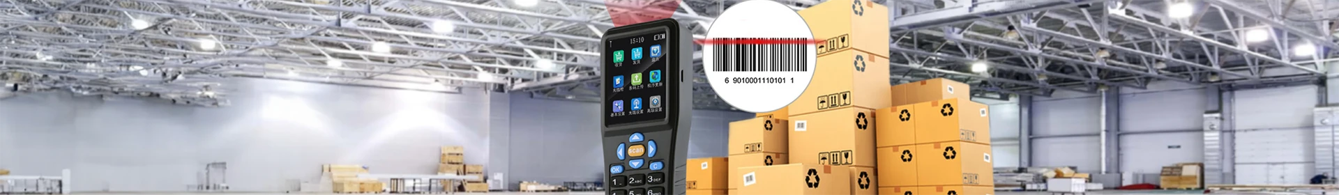 Scansione del codice a barre con uno scanner per ottenere informazioni complete sul prodotto