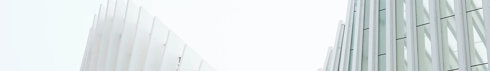 Partial view of company office building