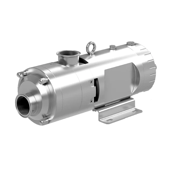 Sanitary pump on a white background